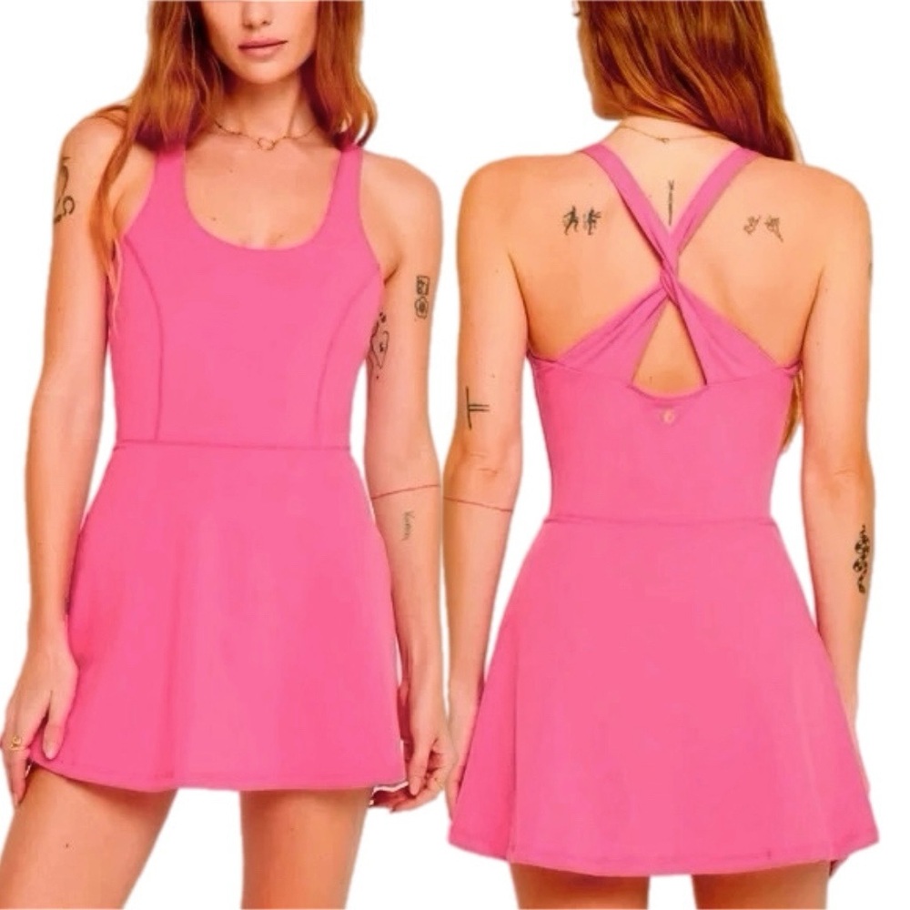 Spiritual Gangster NWT Lexi Active Dress In Pink Size XS